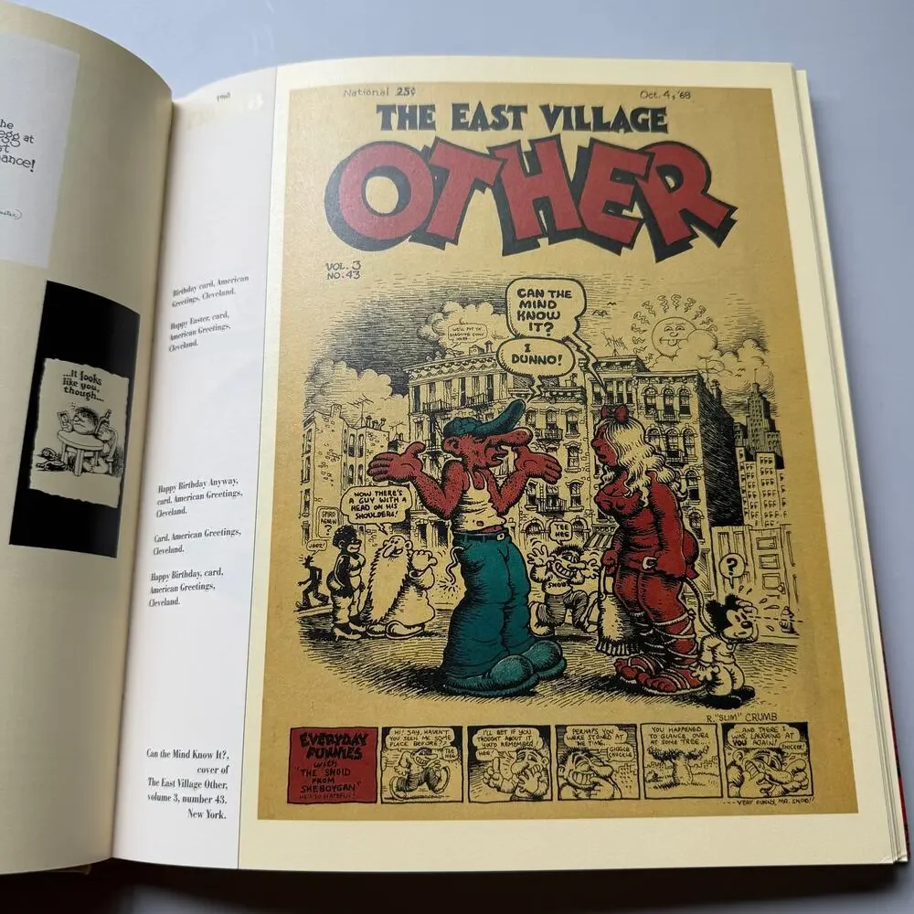 Odds and Ends by R Crumb Hardcover Book 2001
